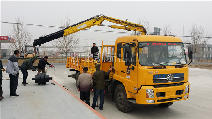 檢衡車應用在150噸汽車衡檢定 檢衡車應用在150噸汽車衡檢定